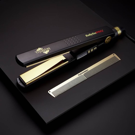 Ισιωτικό Μαλλιών BABYLISS PRO Titanium Bab3091bkte Μαύρο image 3