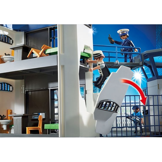 PLAYMOBIL® City Action Αρχηγείο Αστυνομίας και Φυλακή Ασφαλείας (6919) image 3
