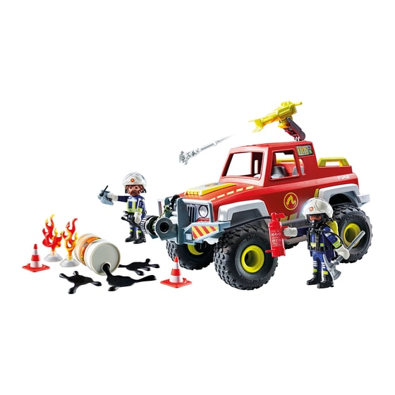 Playmobil Πυροσβεστικό Όχημα 4x4 (71824) image 1