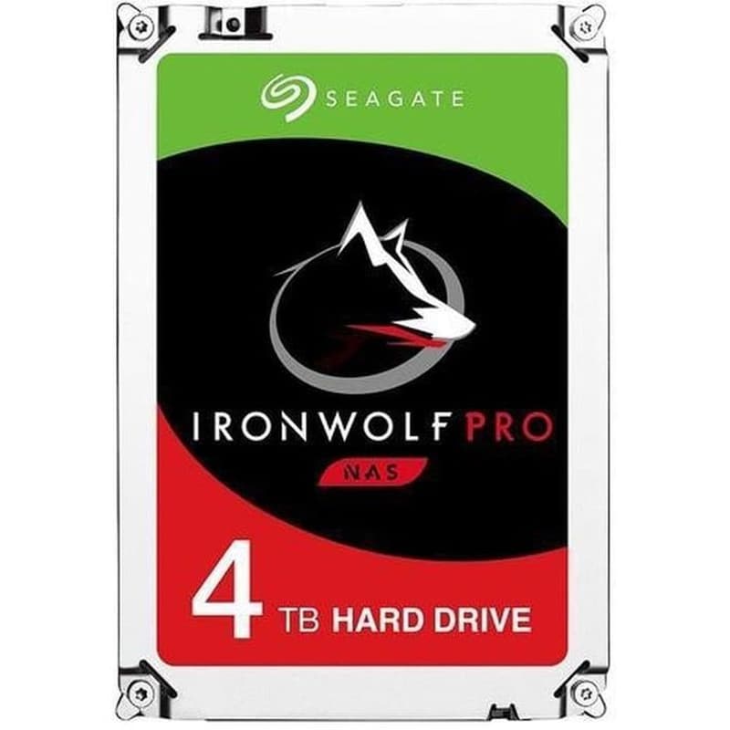Εσωτερικός Σκληρός Δίσκος 3.5 4tb Seagate Ironwolf Pro St4000ne001 Serial Ata Iii