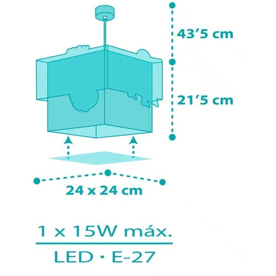 Παιδικό Φωτιστικό Οροφής Ango Happy Jungle 63312 image 4