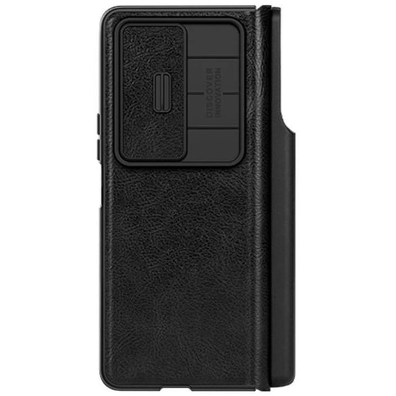 Θήκη Samsung Galaxy Z Fold 4 5G - NILLKIN Qin Leather Pro Case - Μαύρο image 0