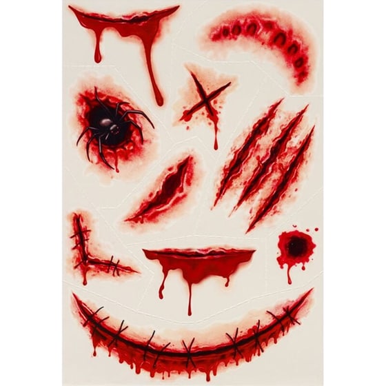 Σετ Αυτοκόλλητα Tattoo Legami Scars image 1