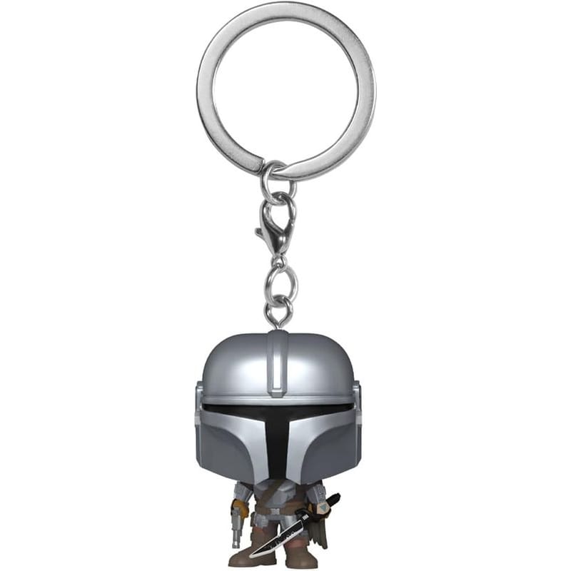 FUNKO Funko Pocket Pop! Μπρελόκ Star Wars: The Mandalorian - Mando Φιγούρα