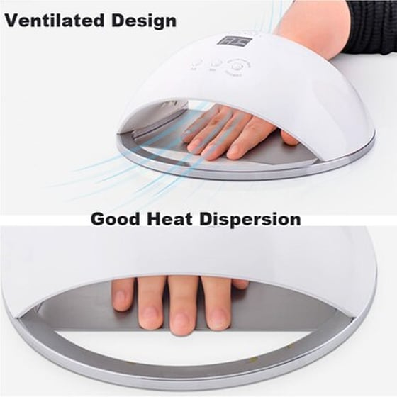 Λάμπα Νυχιών Uv/led Sun 6 48w image 1