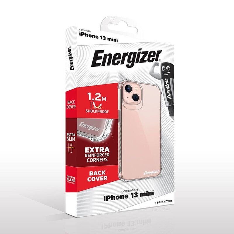 ENERGIZER Θήκη Apple iPhone 13 Mini - Energizer Shockproof Hardcase Ultra Slim - Transparent