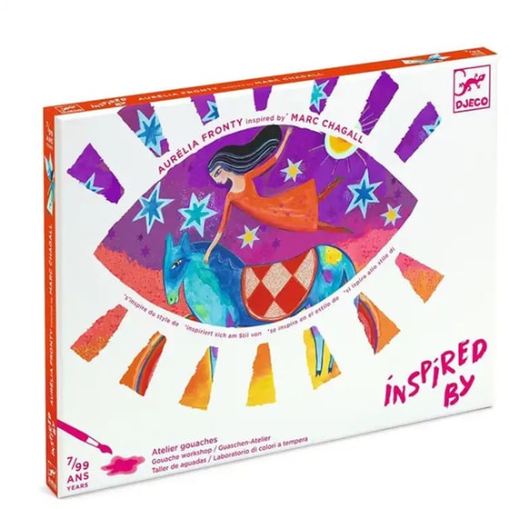 Djeco Ζωγραφίζω Με Νερομπογιές Σουρεαλισμός image 5