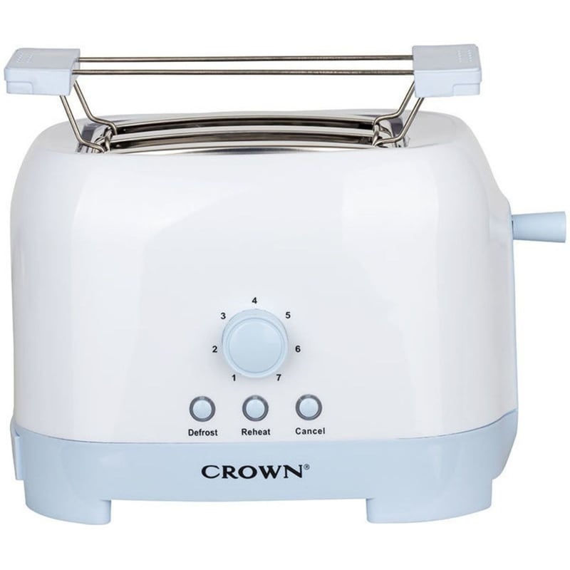 CROWN CROWN CT-720BW 2 Θέσεων 700 W Λευκό Φρυγανιέρα