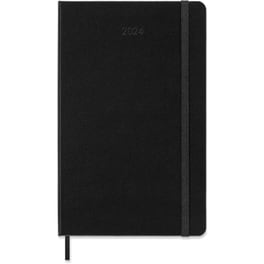 Ημερολόγιο Εβδομαδιαίο Moleskine 2024 12M L Black Σκληρό