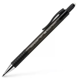 Μηχανικό Μολύβι Faber-Castell με Γόμα Black 0.7 mm