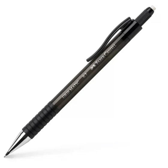Μηχανικό Μολύβι Faber-Castell με Γόμα Black 0.7 mm image 0