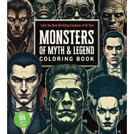 Monsters of Myth and Legend Coloring Book