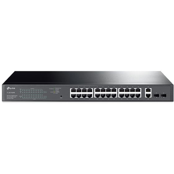TP-Link TL-SG1428PE Network Switch Managed L2 Gigabit Ethernet (1000 Mbps) 28-Port PoE Support 1U image 0