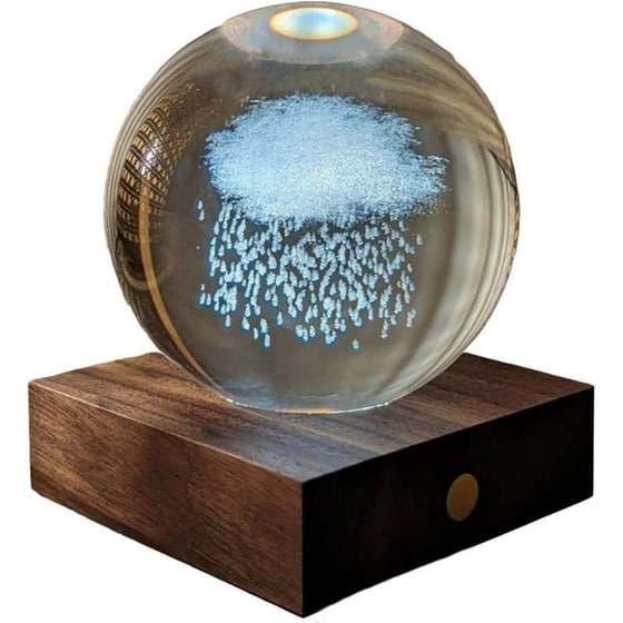 Διακοσμητικό&nbsp;Gingko Crystal&nbsp;Light&nbsp;3D&nbsp;Rain&nbsp;Cloud image 0