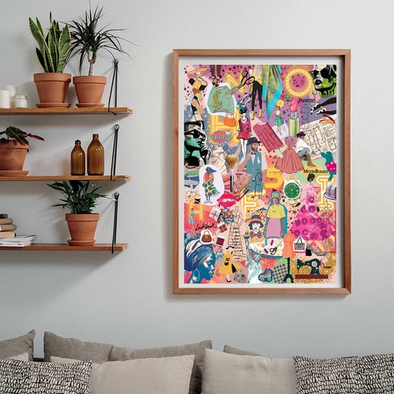 Παζλ Clementoni More is More Collection Fashion & Design - Compact Box (1000 Κομμάτια) image 3