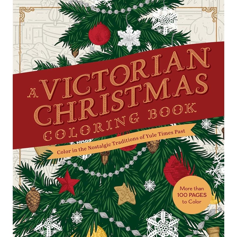 A Victorian Christmas Coloring Book