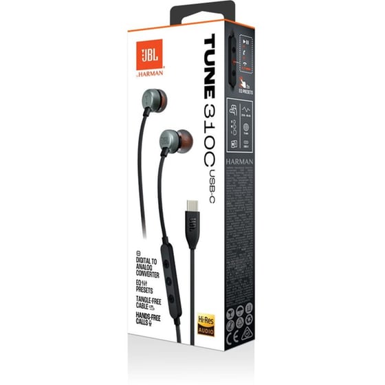 Jbl Tune 310C Handsfree Type C - Μαύρο image 5