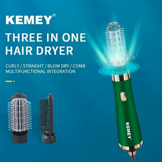 Ηλεκτρική Βούρτσα Kemei 3 In 1 KM-8015 800 W Μαύρο image 5