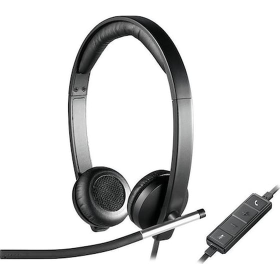 Headset Logitech H650e Stereo Ακουστικά Κεφαλής - Μαύρο image 0