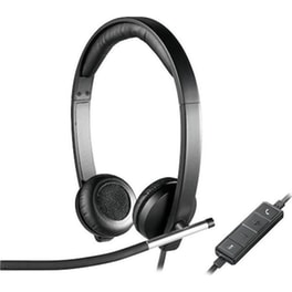 Headset Logitech H650e Stereo Ακουστικά Κεφαλής - Μαύρο