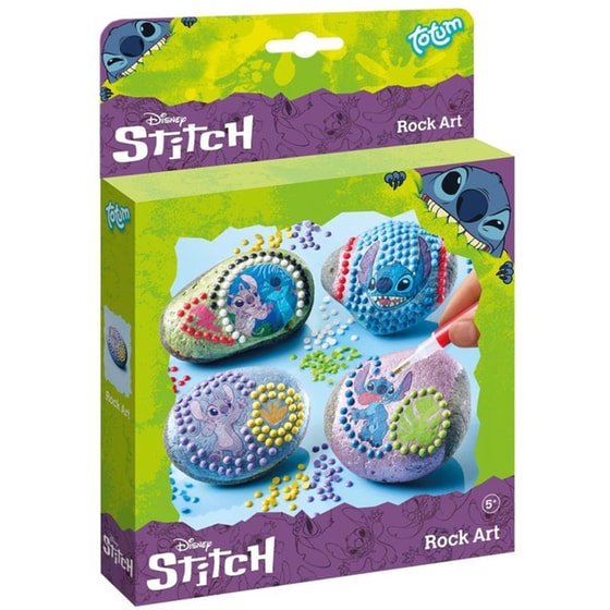 Σετ Δημιουργίας Totum Disney Stitch Rock Art image 0