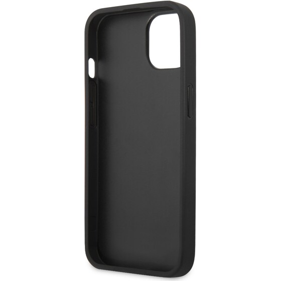 Θήκη Apple iPhone 13 - Guess 4g Logo Collection Hard Case PU Leather - Μπλε image 7