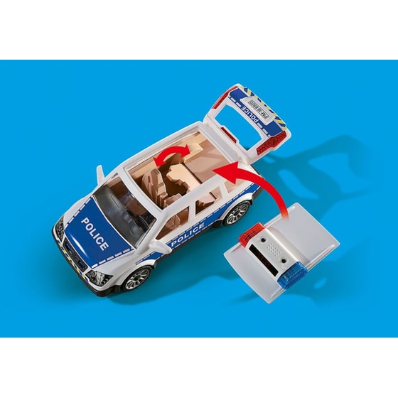 PLAYMOBIL® City Action Περιπολικό Όχημα με Φάρο και Σειρήνα (6920) image 3