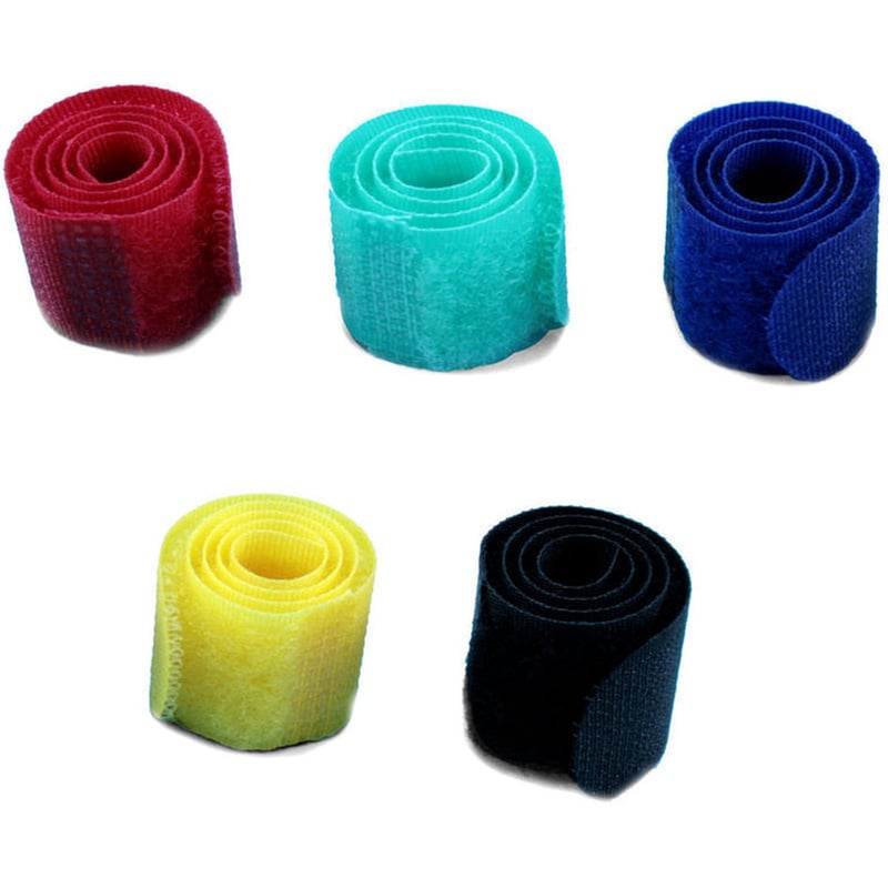 Δεματικά Καλωδίων MediaRange Velcro 215x16mm 5τμχ. - Πολύχρωμο