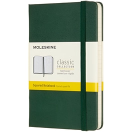 Σημειωματάριο Moleskine Καρέ Pocket Πράσινο (1 Τεμάχιο)