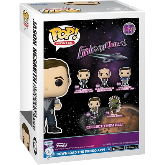 Funko Pop! Movies - Galaxy Quest - Jason Nesmith As Commander Peter Quincy Taggart #1527 image 2