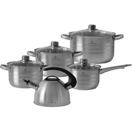 Σετ Μαγειρικών Σκευών EDENBERG EB-5501 9 τμχ Inox