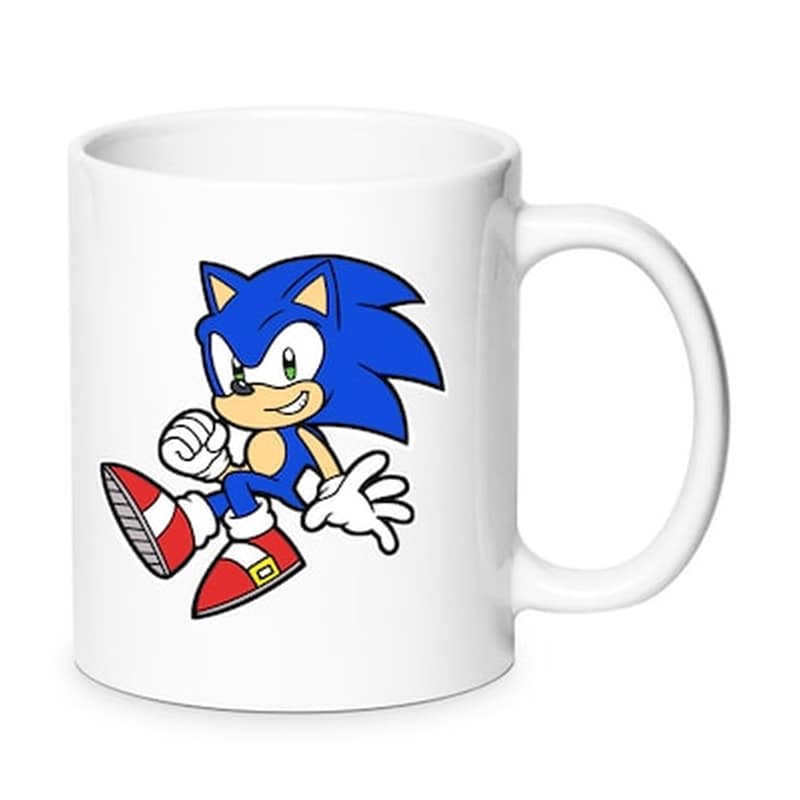 Κούπα Sonic the Hedgehog Νo1 Κεραμική 330 ml - Λευκό OEM