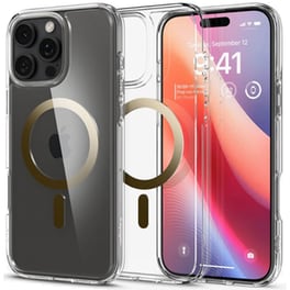 Θήκη Apple iPhone 16 Pro - Spigen Ultra Hybrid MagFit με MagSafe - Gold