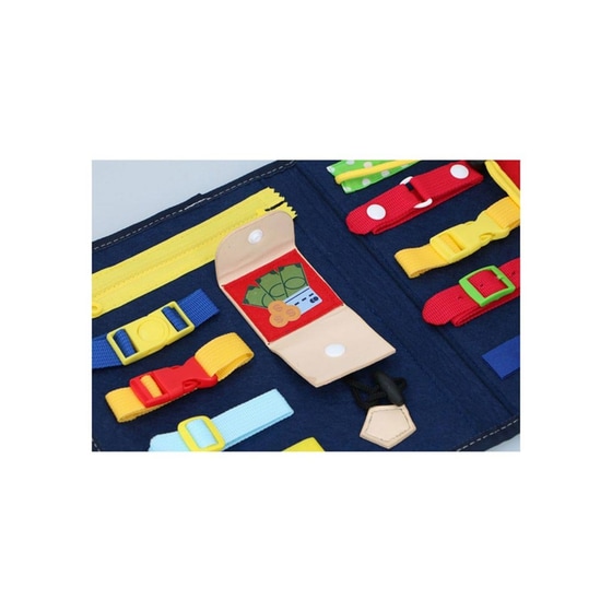 Eddy Toys Εκπαιδευτικό Παιχνίδι Δραστηριοτήτων, Μαθαίνω να Ντύνομαι image 4
