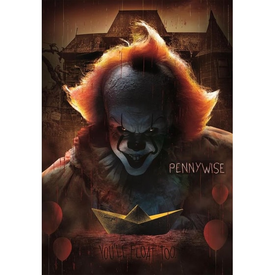Παζλ Clementoni Horror Movies: It (1000 Κομμάτια) image 1