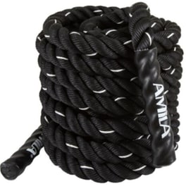 Σχοινί Crossfit Amila Battle Rope NS 9m  - Μαύρο