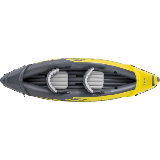 Καγιάκ Φουσκωτό Διθέσιο Intex Explorer K2 312cm - Κίτρινο/ Γκρι image 4
