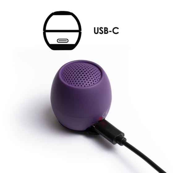 Boompods Zero Φορητό Ηχείο 3W - Μωβ image 1