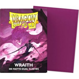 Dragon Shield Sleeves Standard Size - Matte Dual Wraith (100 Sleeves)