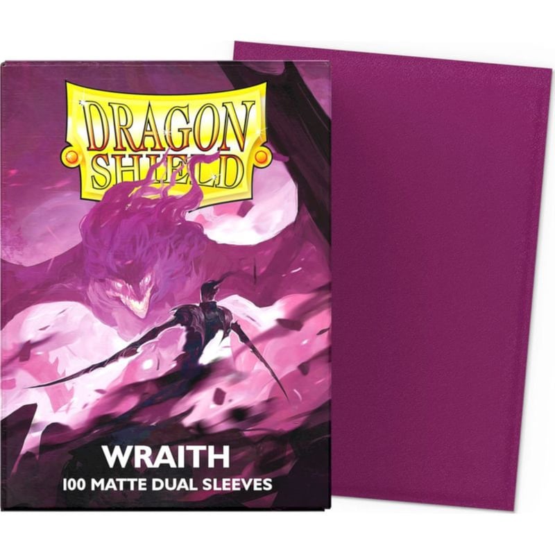 DRAGON SHIELD Dragon Shield Sleeves Standard Size - Matte Dual Wraith (100 Sleeves)