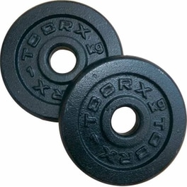 Δίσκος Toorx 1 kg για Μπάρα Ø25mm Μεταλλικός από Μαντέμι