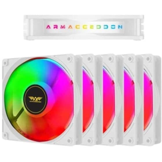 Case Fan Armaggeddon Kit 3000 120mm με RGB - Λευκό image 0
