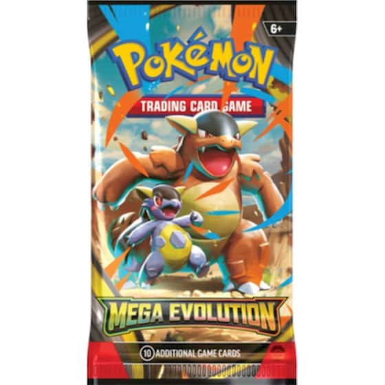 Pokémon TCG: Mega Evolution Booster 1 Φακελάκι - Τυχαία Επιλογή Σχεδίου image 4