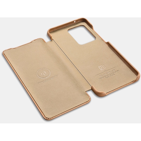Θήκη Samsung Galaxy S20 Ultra - Icarer Curved Edge Vintage Series - Brown image 2