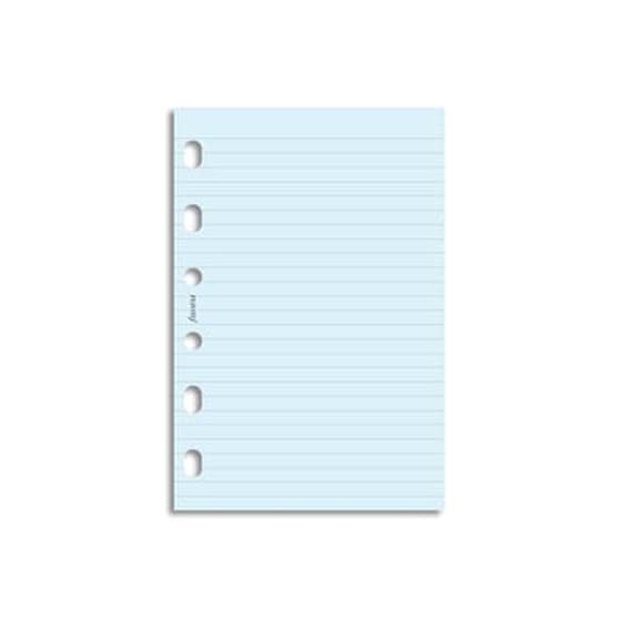 Ανταλλακτικά Φύλλα Σημειώσεων Pocket Filofax Μπλε Ριγέ image 0