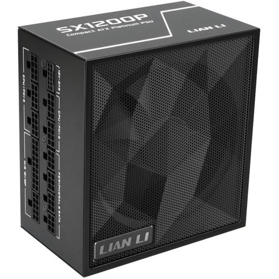 Τροφοδοτικό Υπολογιστή Lian Li SX Platinum 1200W Full Modular 80+ Platinum - Μαύρο image 3
