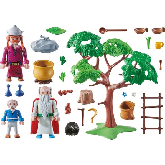 PLAYMOBIL® Asterix: Πανοραμίξ και Μαρμίτα με Μαγικό Ζωμό (70933) image 1