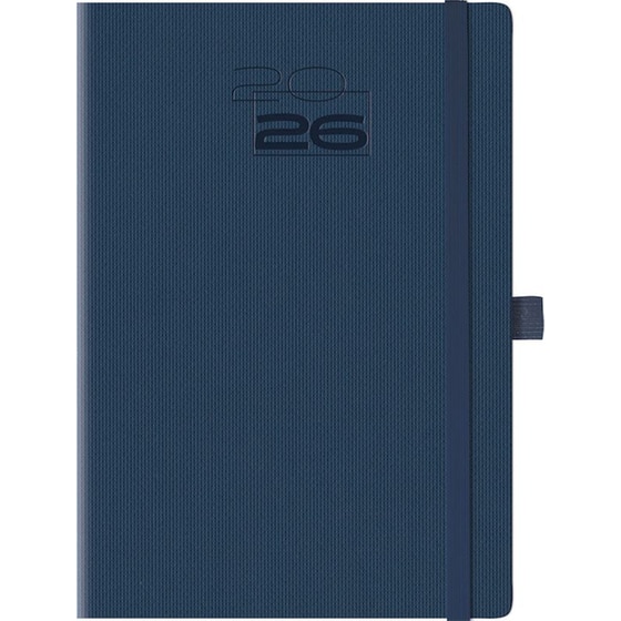 Ημερολόγιο Ημερήσιο 2026 Θεοφύλακτος 12M Dot Plus Μπλε image 0