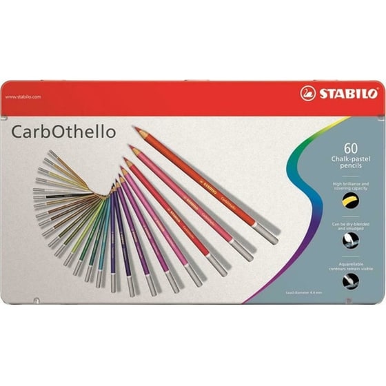 Κασετίνα Με Μολύβια Stabilo Carbothello Μεταλλική (60 Τεμάχια) image 0