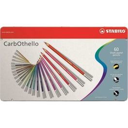 Κασετίνα Με Μολύβια Stabilo Carbothello Μεταλλική (60 Τεμάχια)